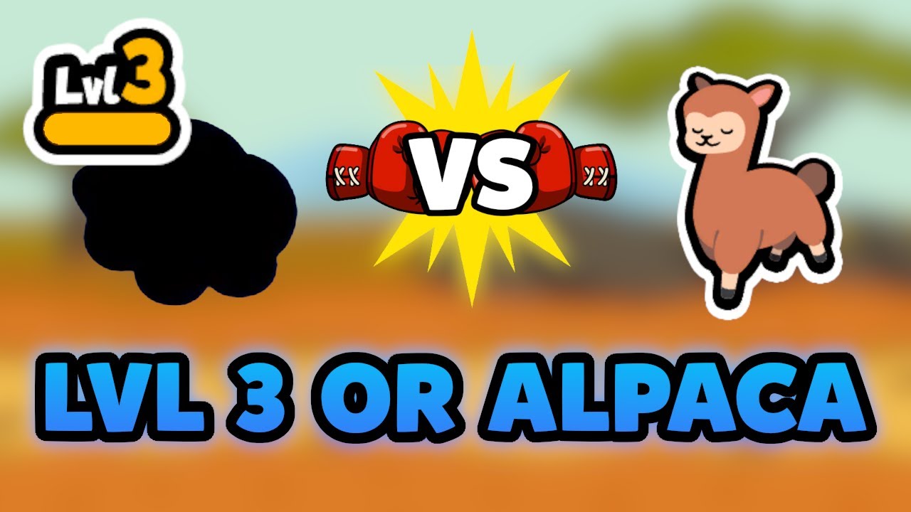 Super Auto Pets but we can only use LEVEL 3S OR ALPACAS