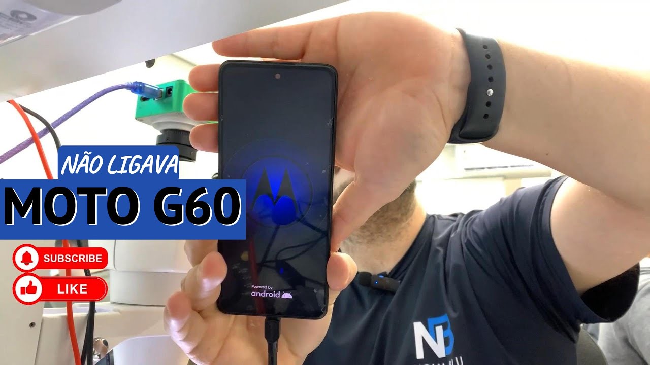 MOTO G60 NÃO LIGA - ANÁLISE COMPLETA