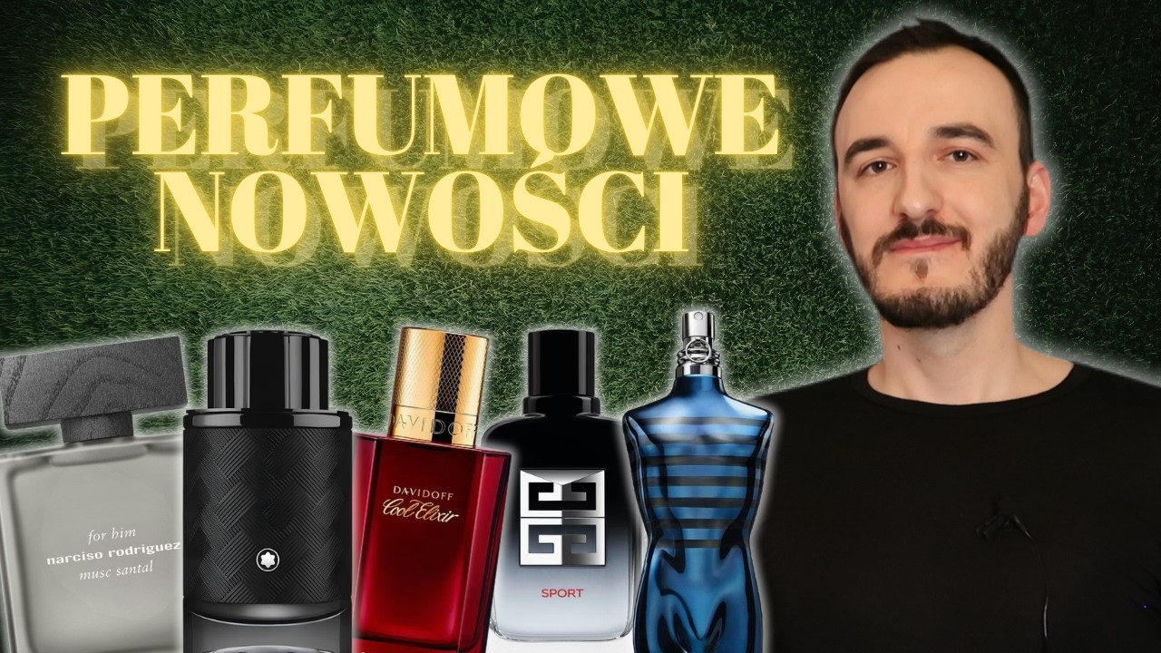 PERFUMOWE NOWOŚCI 2026 - PERFUMY MĘSKIE / LE MALE IN BLUE /  GENTLEMAN SOCIETY SPORT / MUSC SANTAL