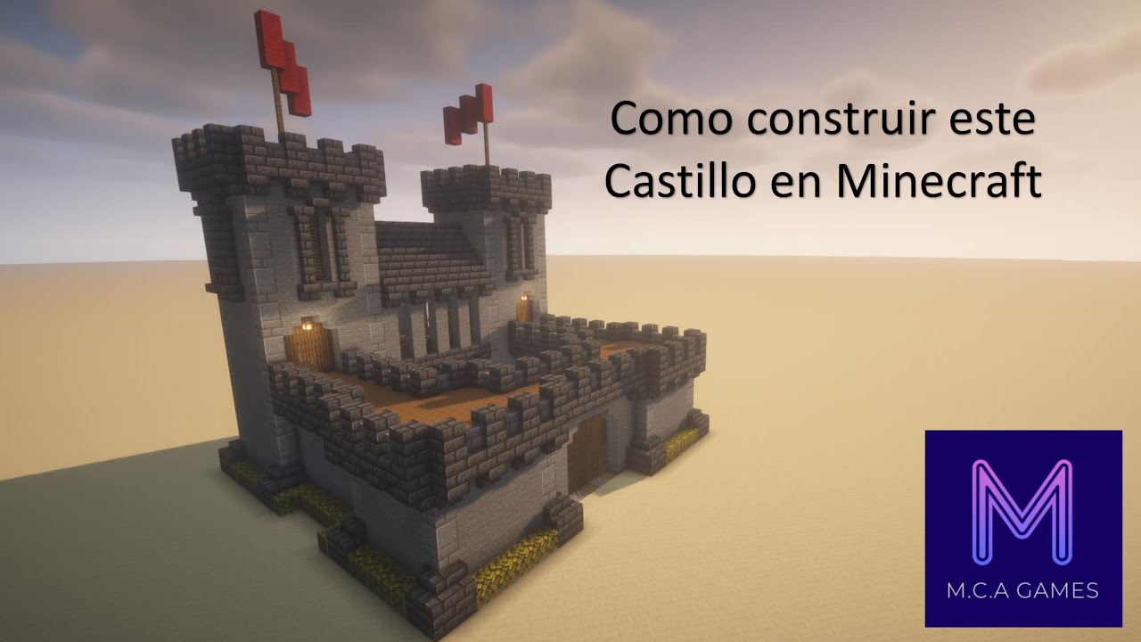 Como hacer este castillo perfecto para Minecraft Survival