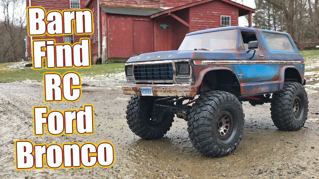 Built-Up Barn Find! Project Traxxas TRX-4 Lifted Ford Bronco Gets A Patina Make-Over | RC Driver