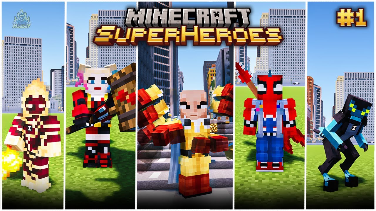 Unleashing Superpowers 😈 | Minecraft Superheroes | Maddy Telugu Gamer