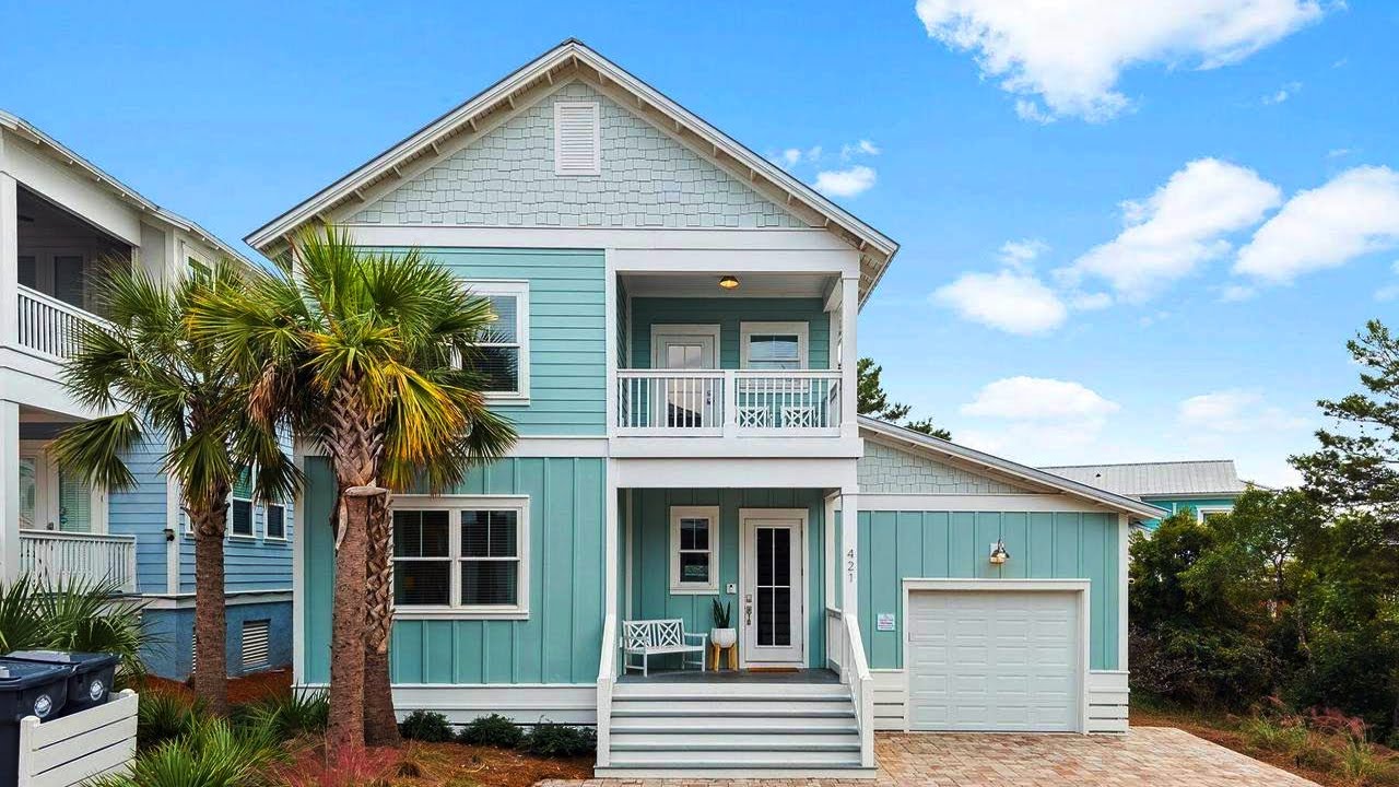 Santa Rosa Beach Florida House Tour - Stunning 30A Home in Highland Parks