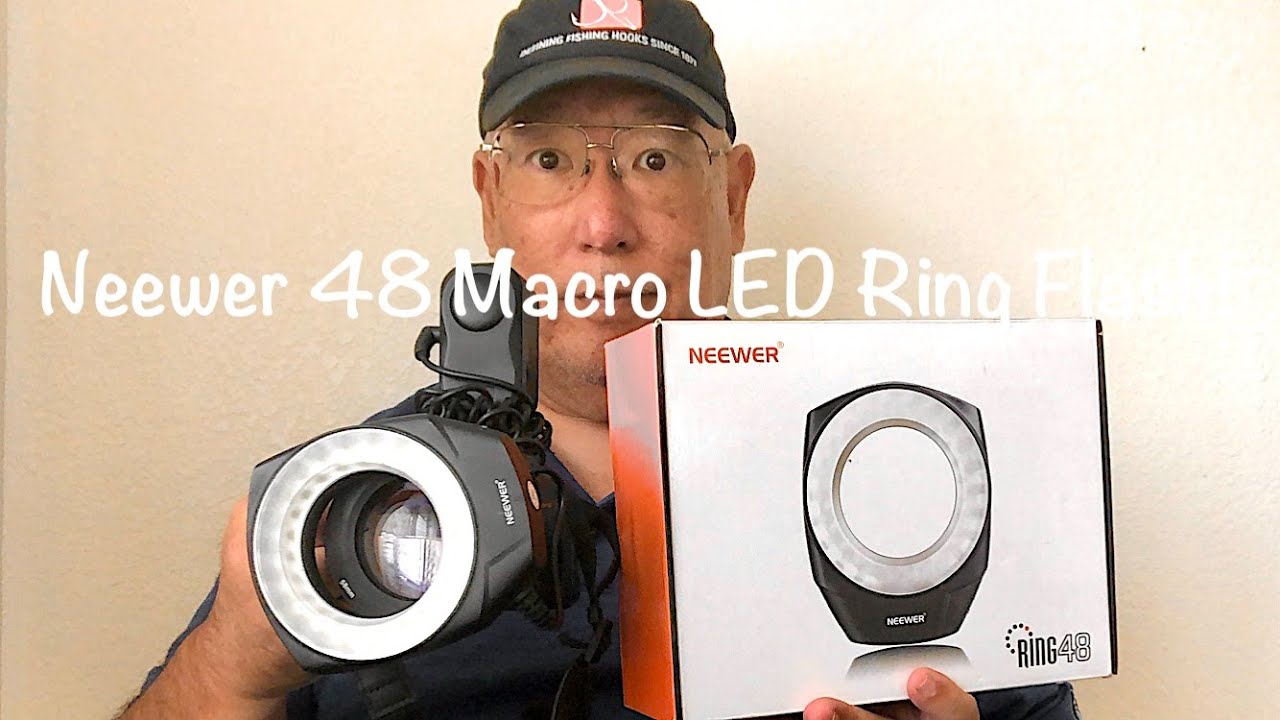 48 Macro LED Ring For My Canons & Nikons! I Use it For Seashells!