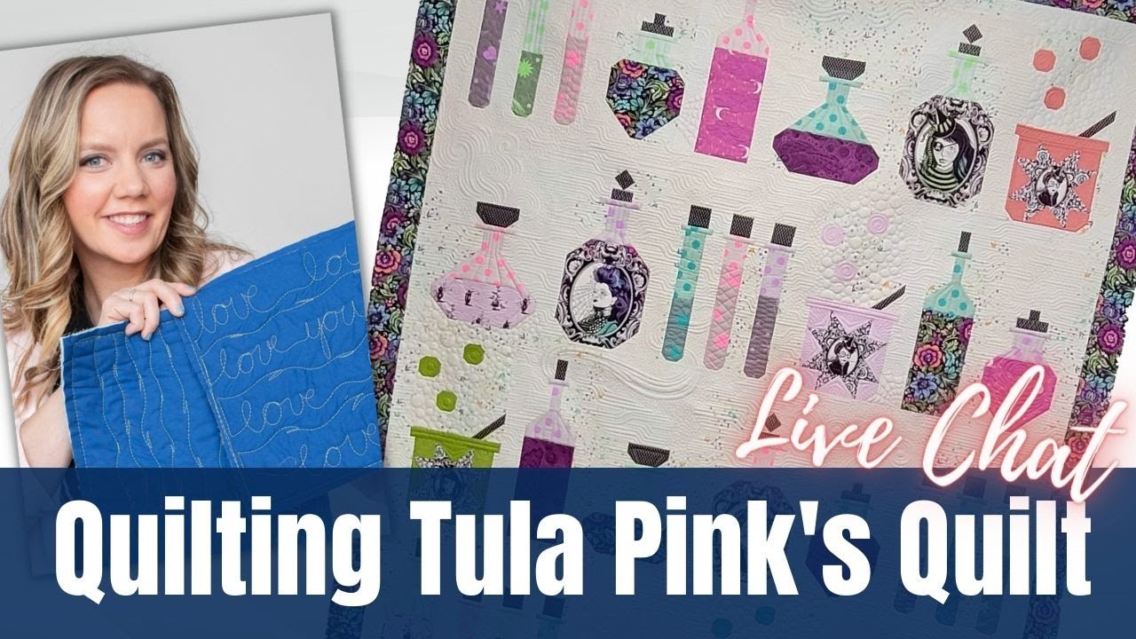 Quilting Tula Pink's Quilts: Live Chat with Angela Walters