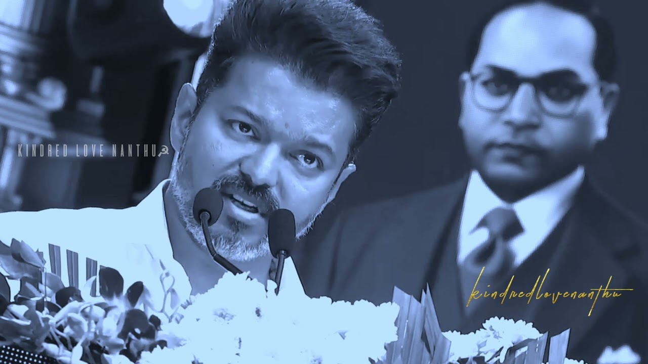Tamil Thalapathy Vijay Speech In DR.Ambedkar Sir Status Video Lyrics Status Mashup Status Video💞