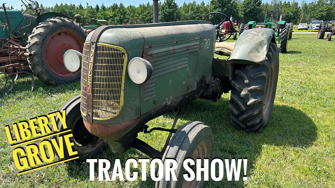 Liberty Grove Tractor Show: Ellison Bay, Wisconsin!
