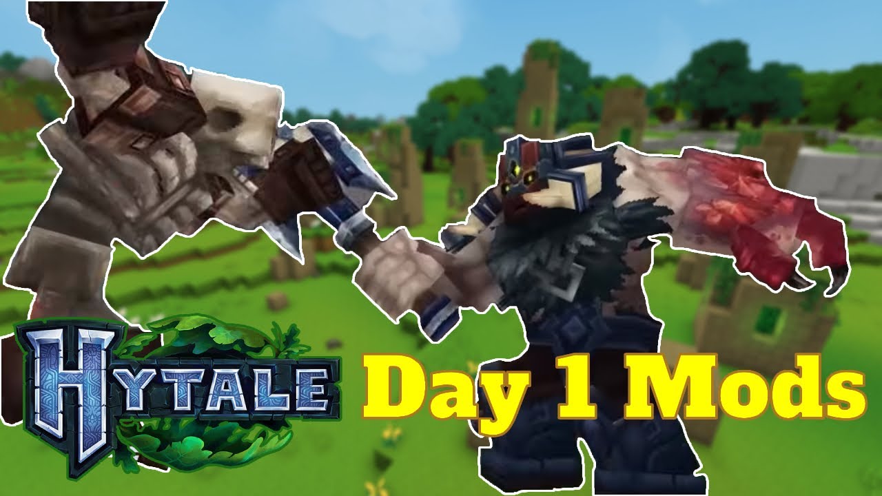 Hytale Day 1 Mod Gameplay and Stunning Animation