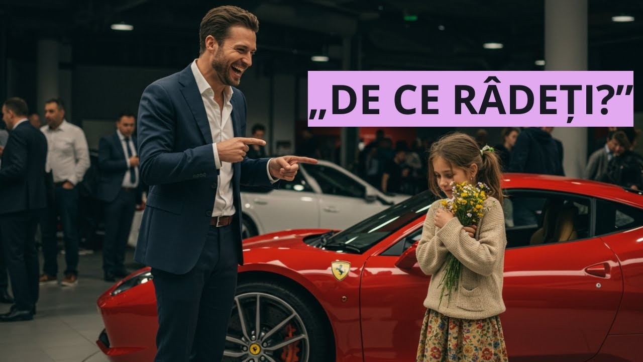 „Domnule, dacă reușesc să pornesc Ferrari ul… e al meu ” – Milionarul a râs de fetița săracă