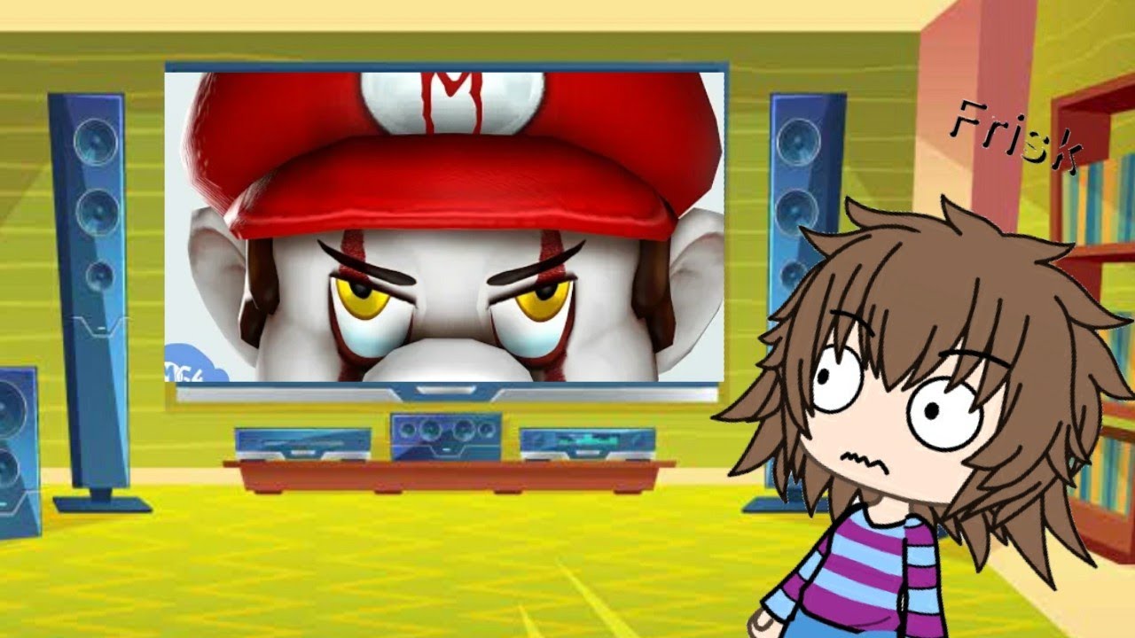 Undertale reacts to SMG4: Mario vs IT 🤡