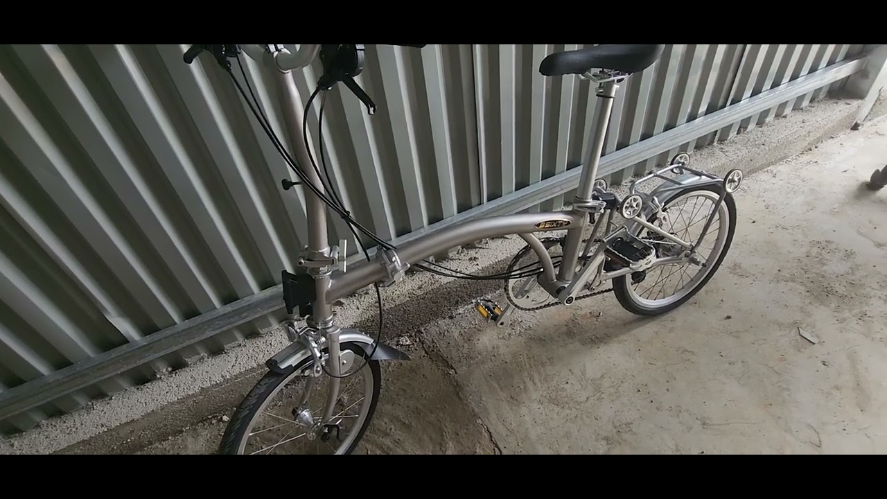 Đ&aacute;nh gi&aacute; chi tiết xe đạp gấp Brompton Clone 3Sixty M6