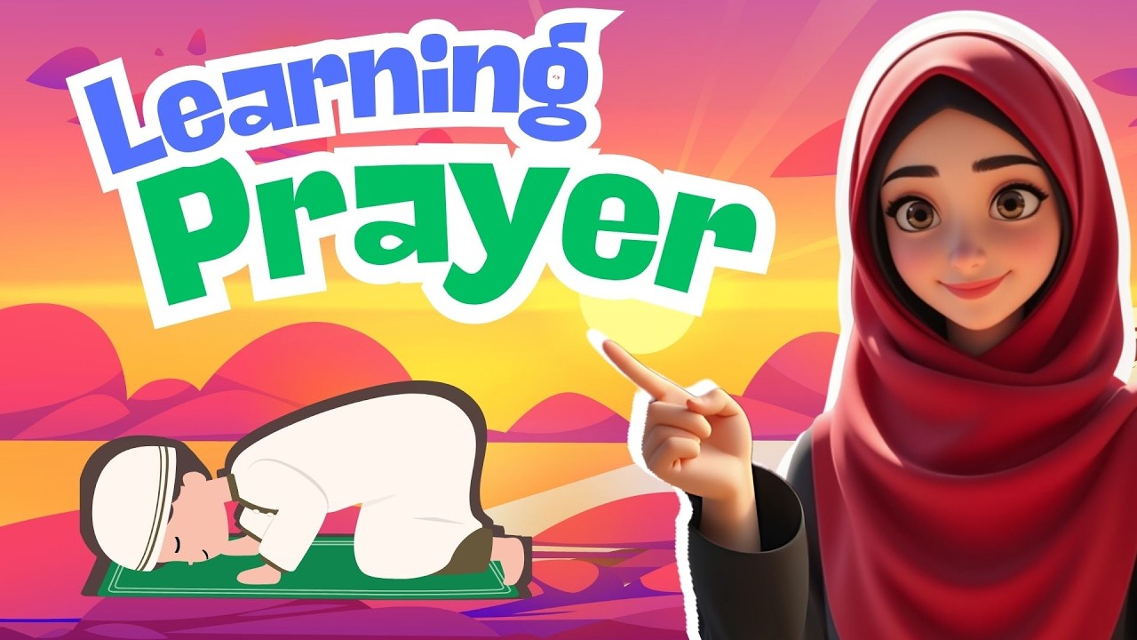 Learn How to Pray (Salah) for kids and Beginners | How to perform prayer Salah in Islam Arab-English