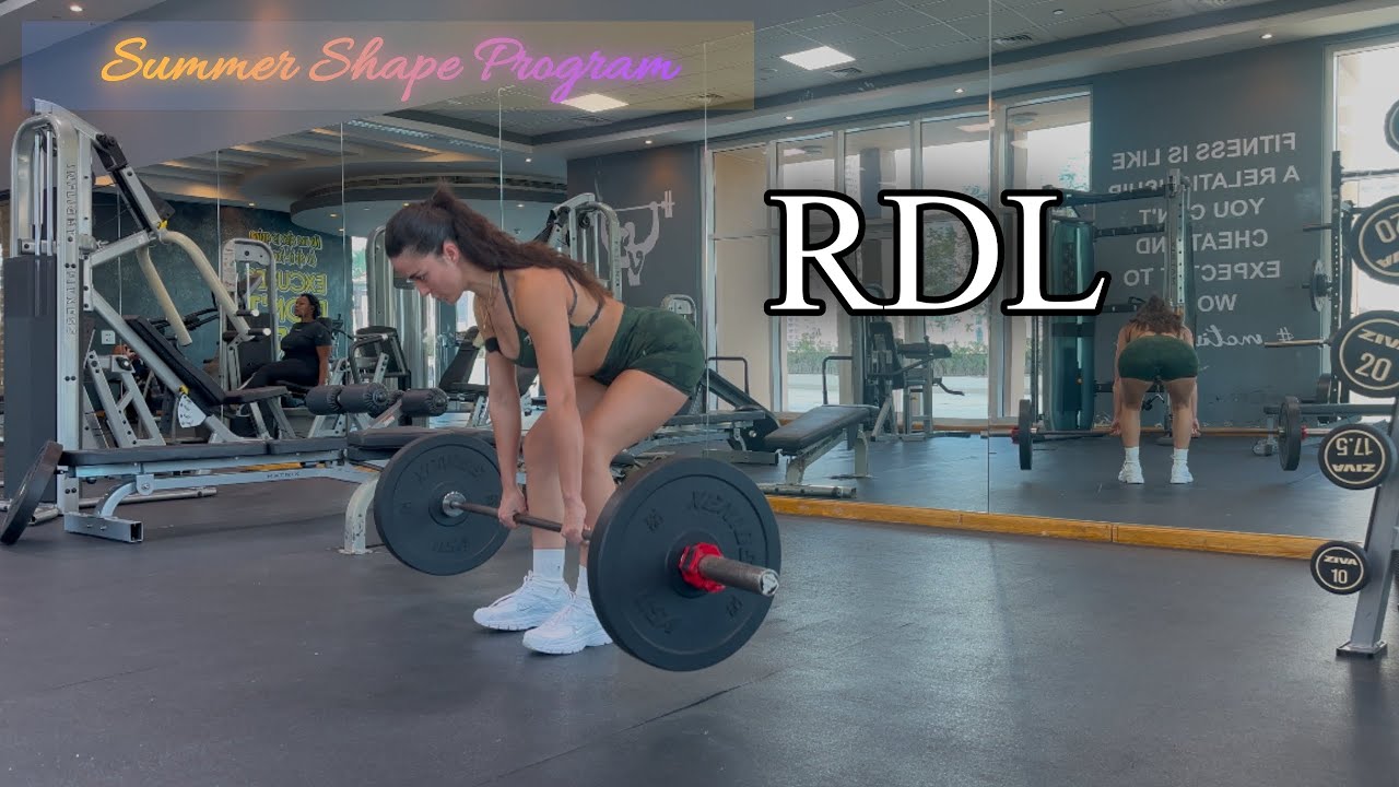 RDL : Romanian Deadlift