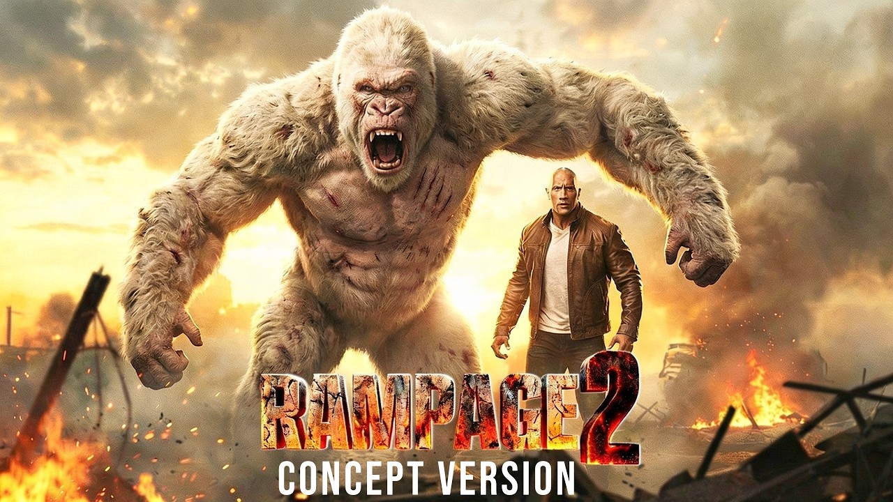 Первый трейлер фильма «Рэмпэйдж 2» (2026) — Дуэйн Джонсон, Энн Хэтэуэй, Мадс Миккельсен | Концепт...
