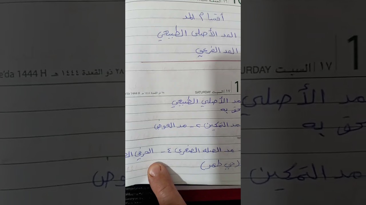 المد أحكام وأنواع مع ام محمد