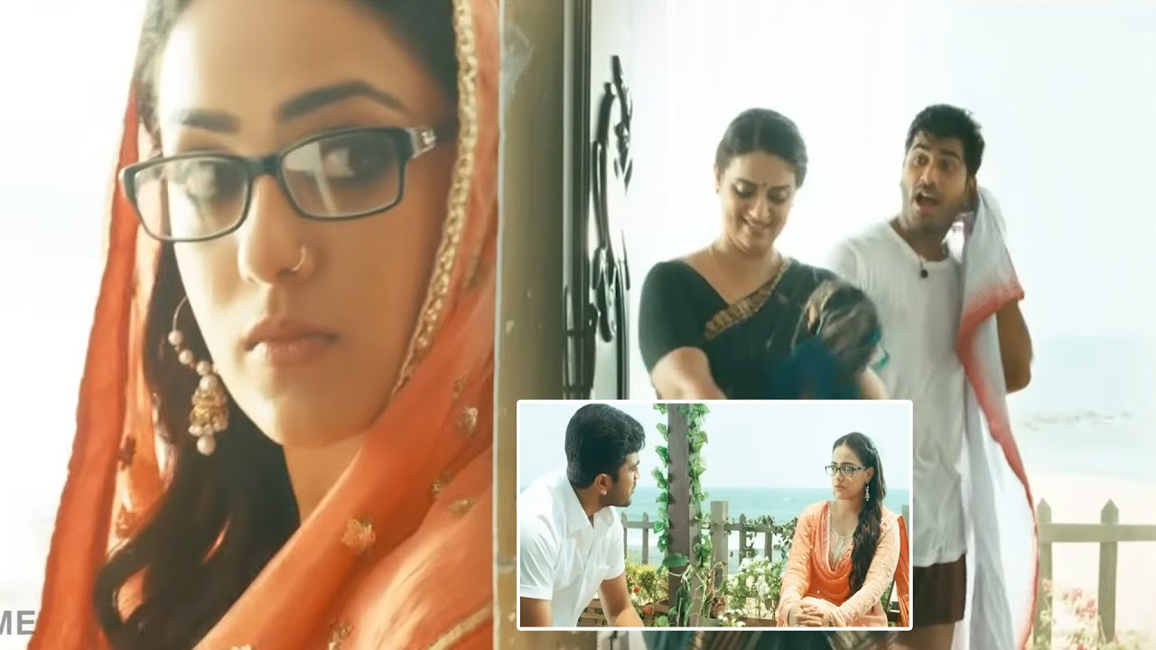 Sharvanand , Nithya Menon Tollywood Cute Movie Love Scene | @Filmetelugu