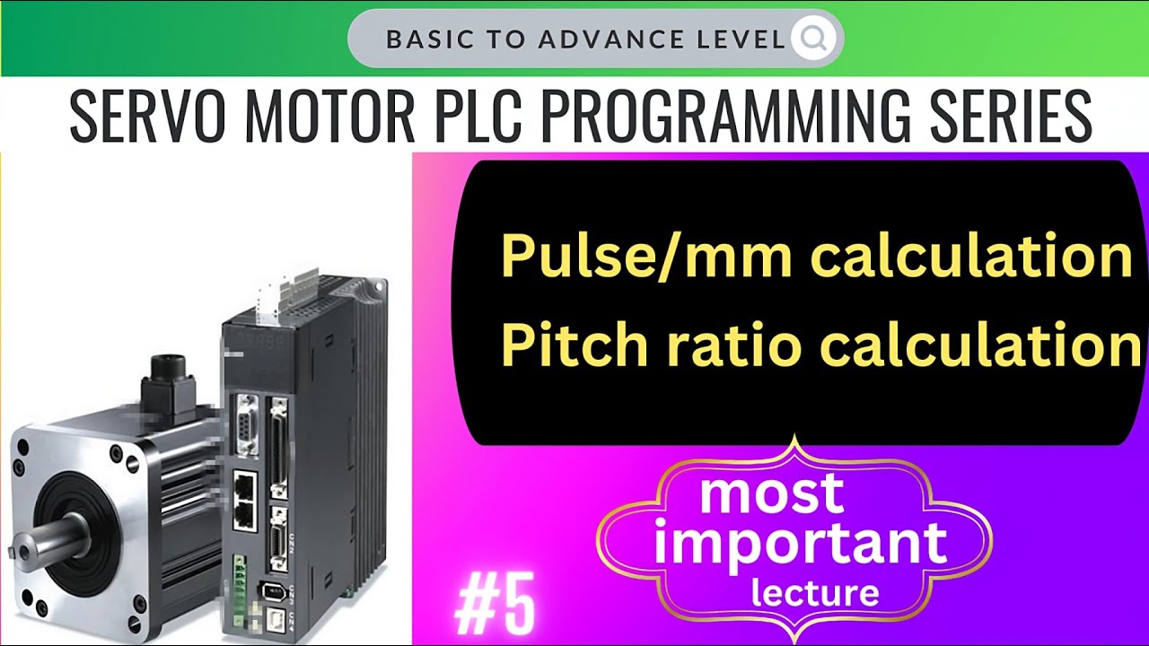 servo motor pulse per mm calculation | servo motor pulse calculation | servo motor pulse |