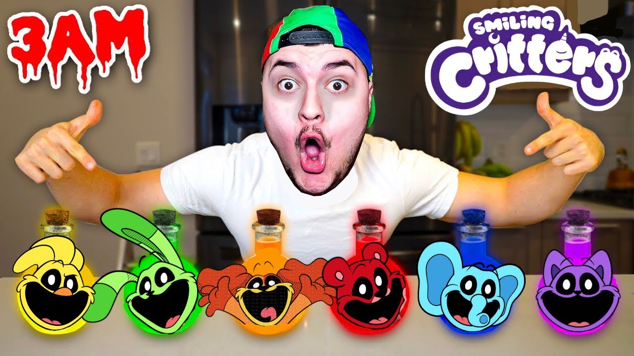 NE JAMAIS COMMANDER LES POTIONS SMILING CRITTERS A 3H00 DU MATIN ! Poppy Playtime Chapitre 3 !