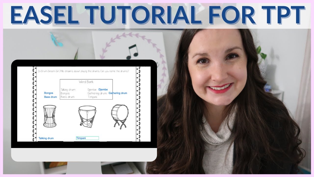 Как использовать EASEL в программе Teachers Pay Teachers || Учебное пособие TPT Digital Activities