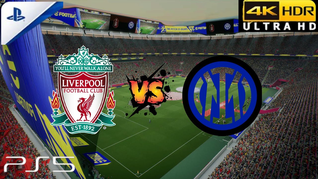 eFootball 2026 Gameplay | Liverpool VS Inter Milan | PS5 4K 60FPS HDR Gameplay #efootball #pes #fifa