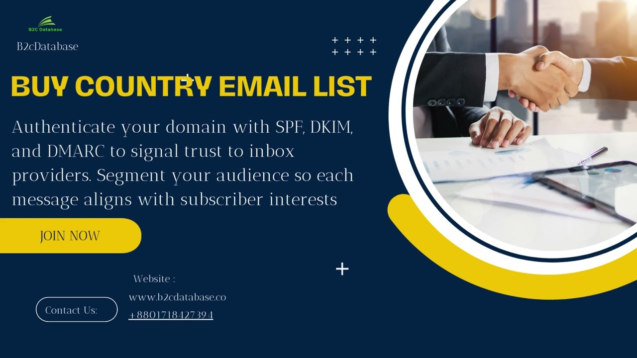 📧 Unlock the Power of a High-Quality B2C Email List! | Grow Your Business Fast 🚀