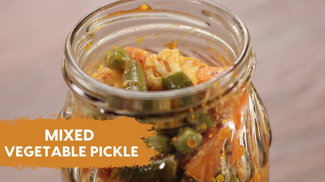 Mixed Vegetable Pickle | मिक्स वेज का आसान और टेस्टी अचार | Pickle Recipe | Sanjeev Kapoor Khazana