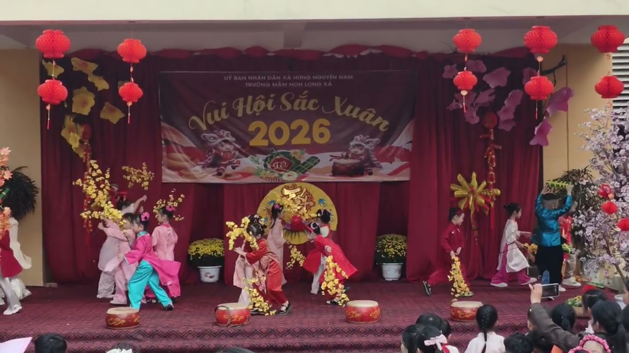 Vui hội xuân trường em 2026 #vuichoicungcon #vuixuan2026