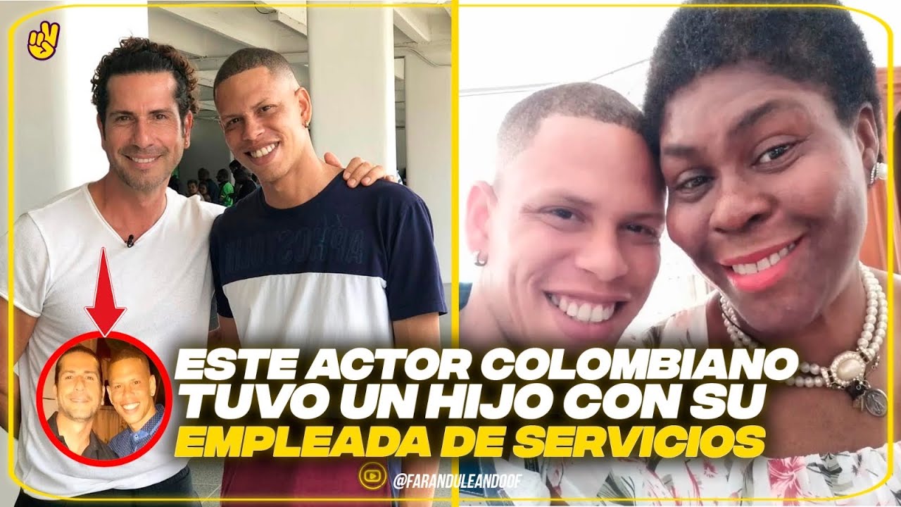 ESTE ACTOR COLOMBIANO TUVO UN HIJO CON SU EMPLEADA DE SERVICIO.