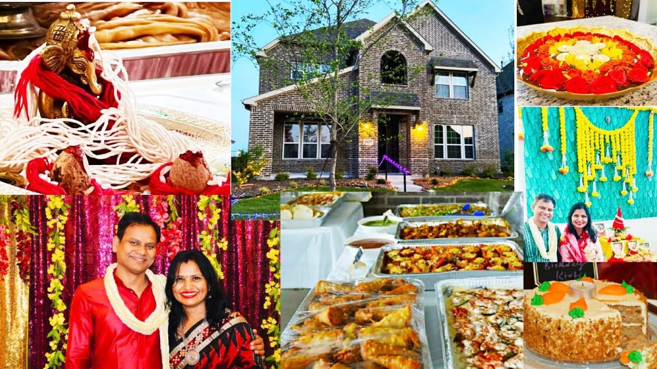 Our Housewarming Ceremony | Gruhapravesam | Dallas,Texas, USA | House Tour in USA