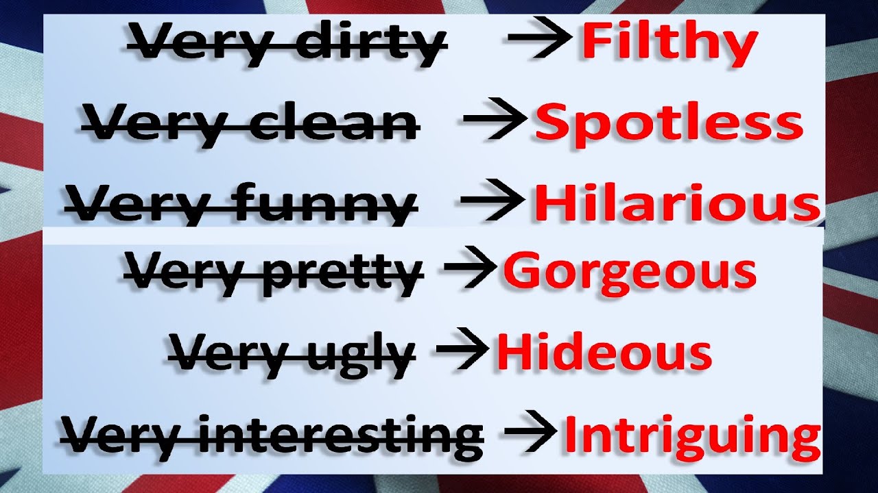 Invata engleza | Nu mai folosi VERY | Sa ne imbogatim vocabularul limbii engleze