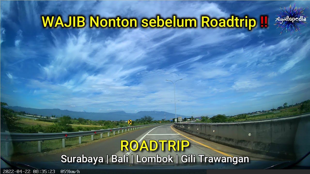 Full Perjalanan Surabaya ke Pelabuhan KETAPANG | ROADTRIP Surabaya BALI Lombok GILI TRAWANGAN