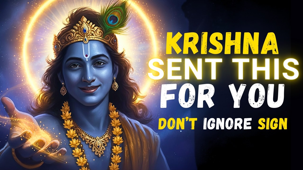 Krishna Says: This Found You At The Right Moment | Kanha Message Today