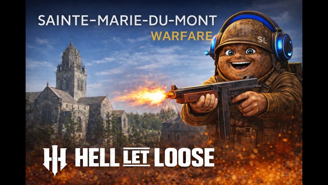 🔥 Squad Leader Took Over | Hell Let Loose Gameplay (Sainte-Marie-du-Mont)