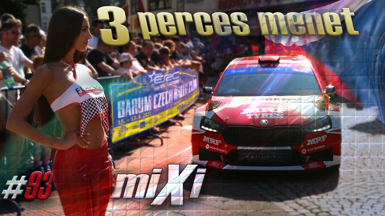 3 perces menet I Barum Czech Rally Zlín 2025 I Pure Sound I RAW