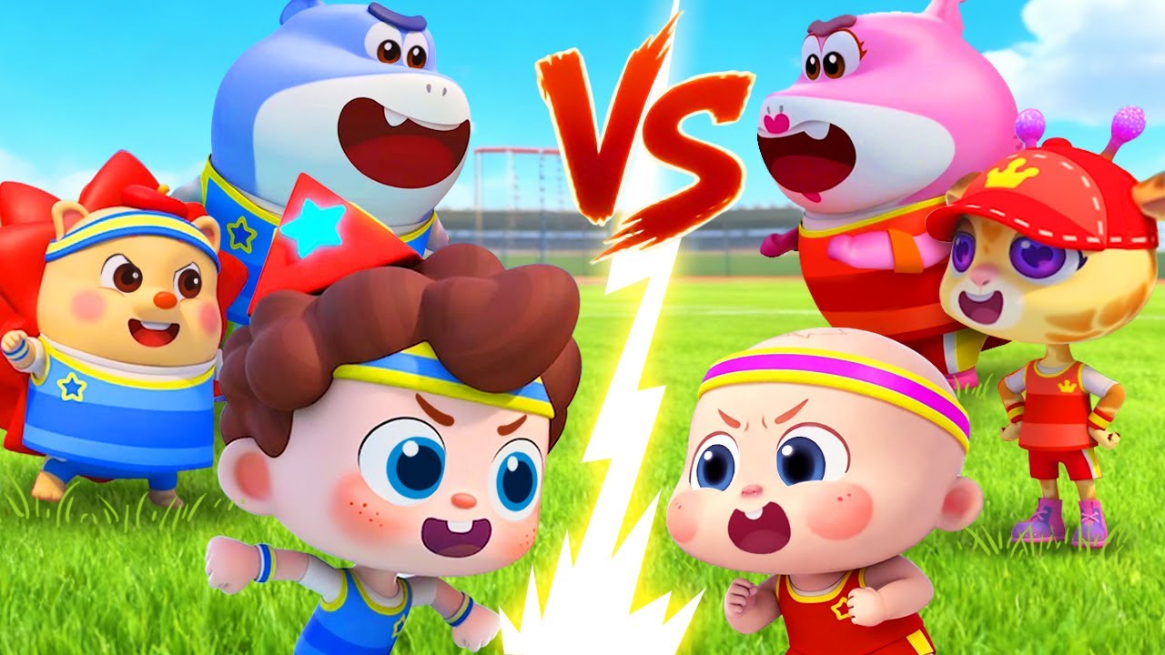 Balloon Sports Day | Balloon Adventure for Kids | Nursery Rhymes & Kids Songs | BabyBus
