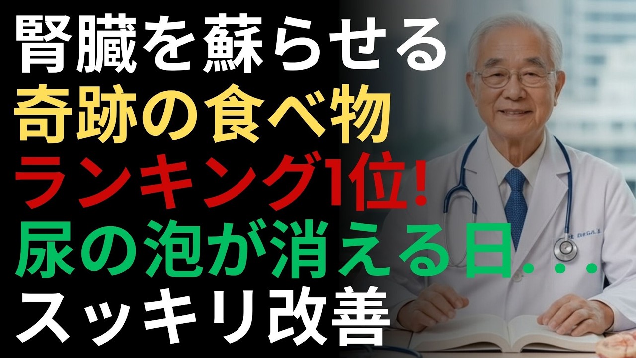 1300万人が知らない「沈黙の臓器病」⚠️透析を回避する完全ガイド |ドクター健康ラボ