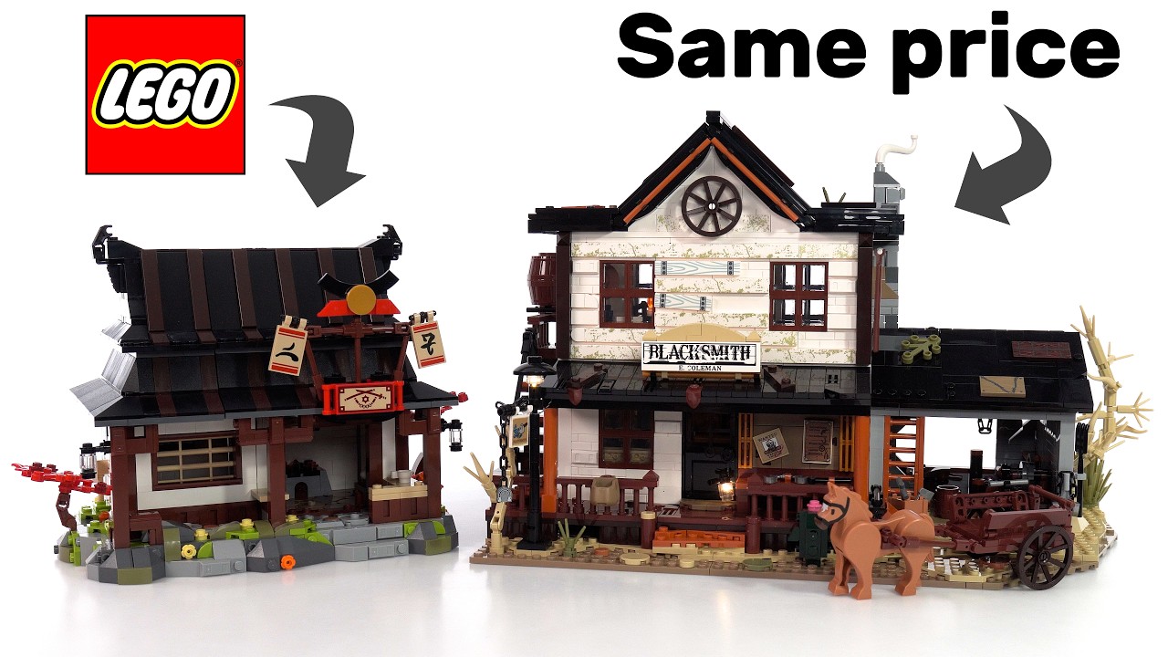 LEGO против конкурентов: а честно ли это? Сравнение кузниц #НеРеклама