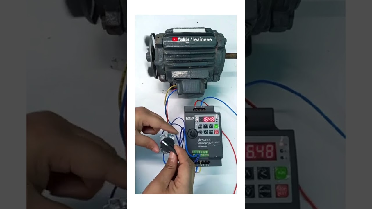 Двигатель прямого/обратного хода с частотно-регулируемым приводом VFD@CNCElectric1988