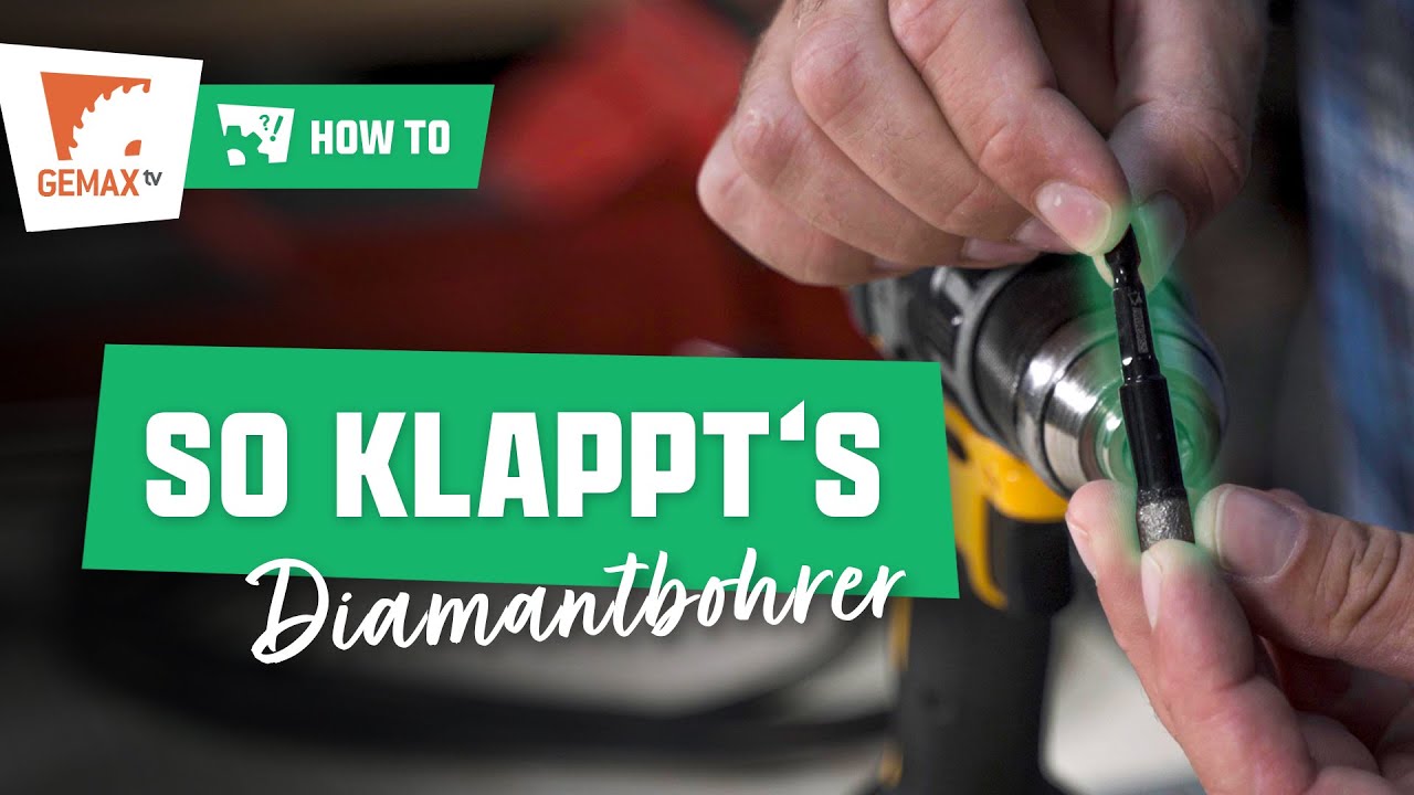 HOW TO DIAMANTBOHRER