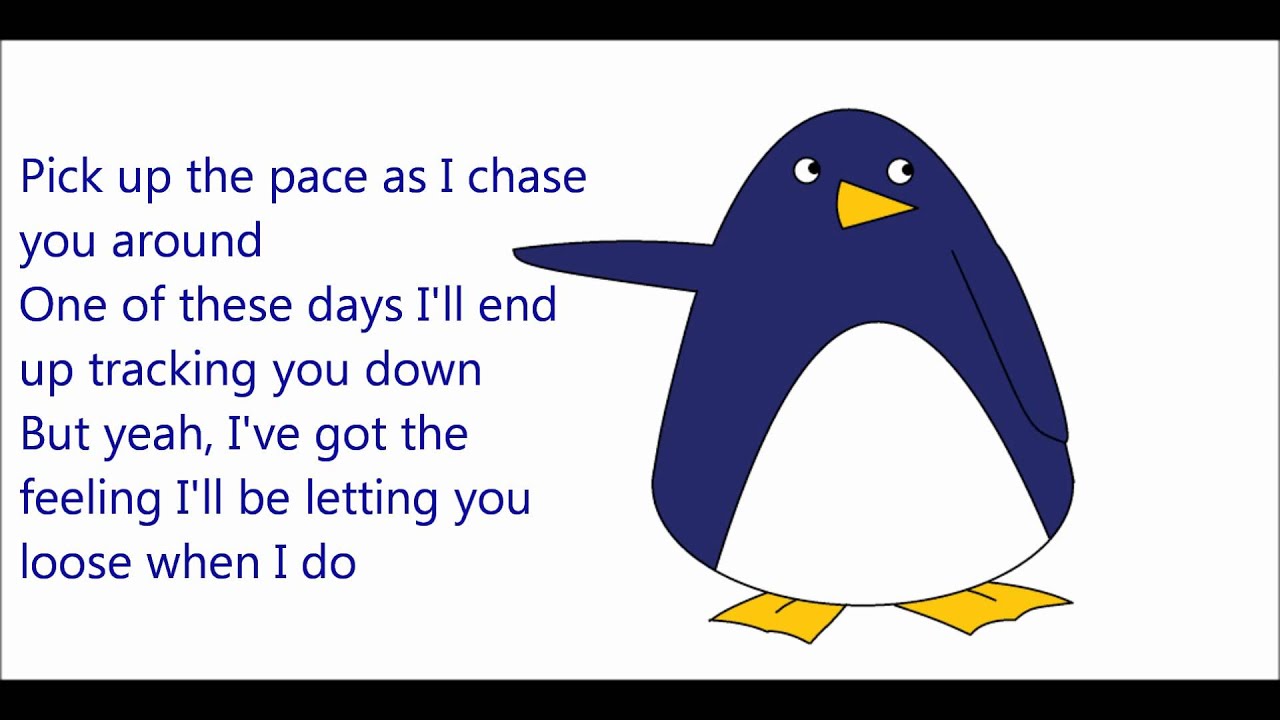 Owl City - I'm Coming After You ~ HQ (Lyrics and Penguin)