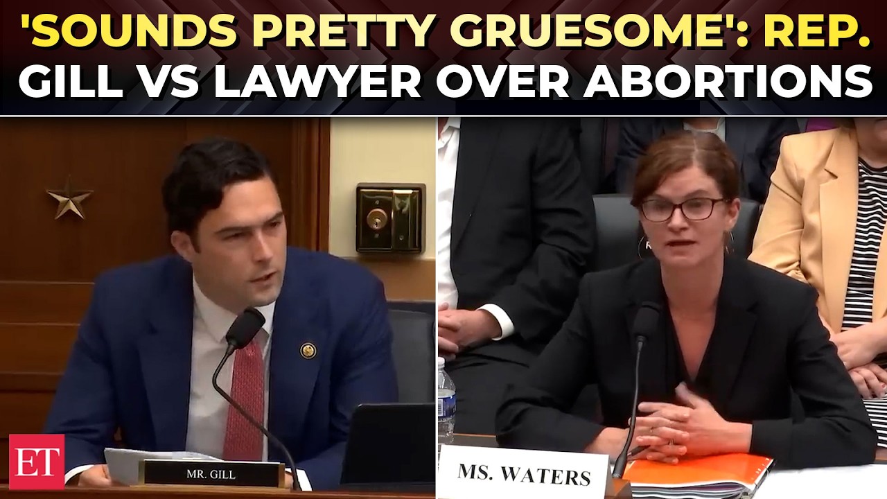 'What's your favourite type of abortion?': Rep. Gill GRILLS pro-choice witness at FIERY hearing