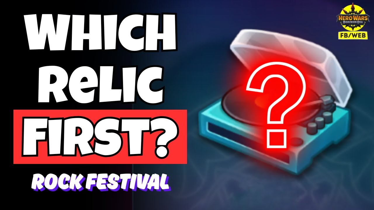 Which Lyria Relic to Level First?