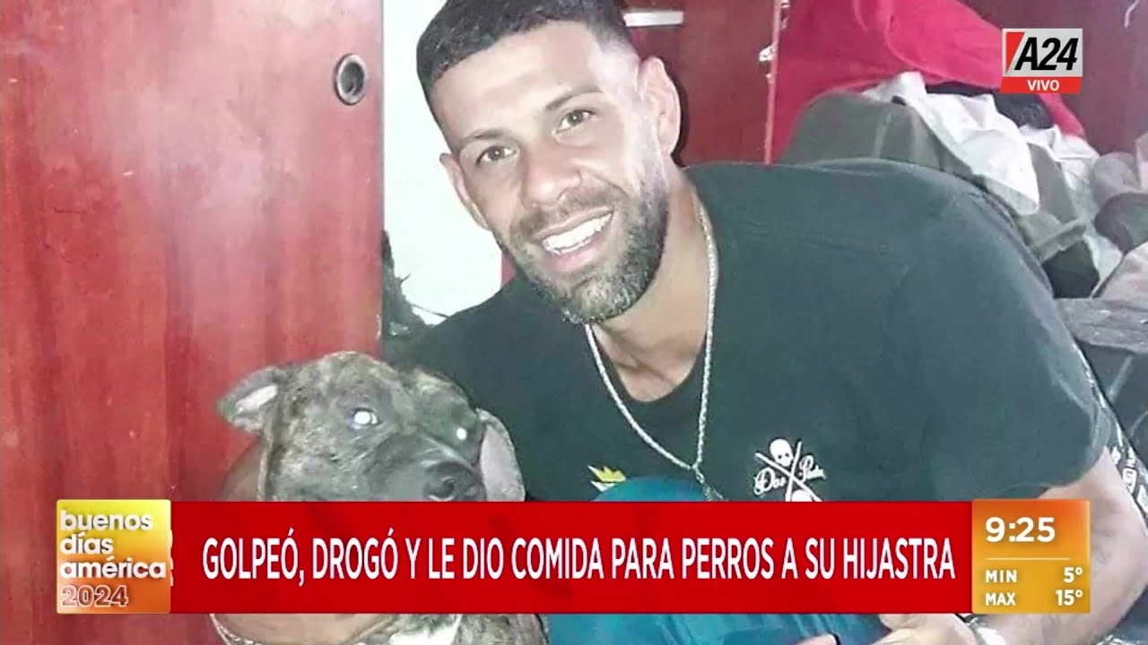 🚨Merlo: detuvieron a un hombre acusado de dr* gar y darle comida para perros a su hijastra de 5 años