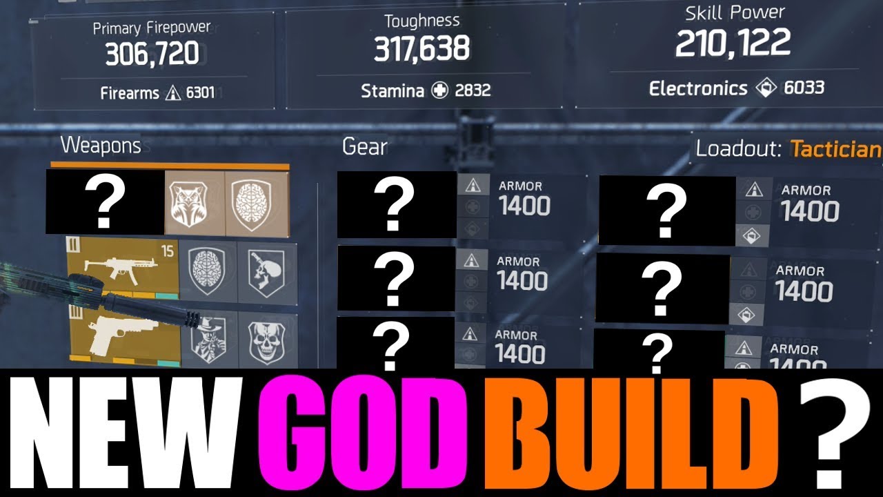 MOST UNDERRATED BUILD THAT ACTUALLY MELTS! BEST UNDERRATED BUILD YOU NEED TO MAKE (THE DIVISION)