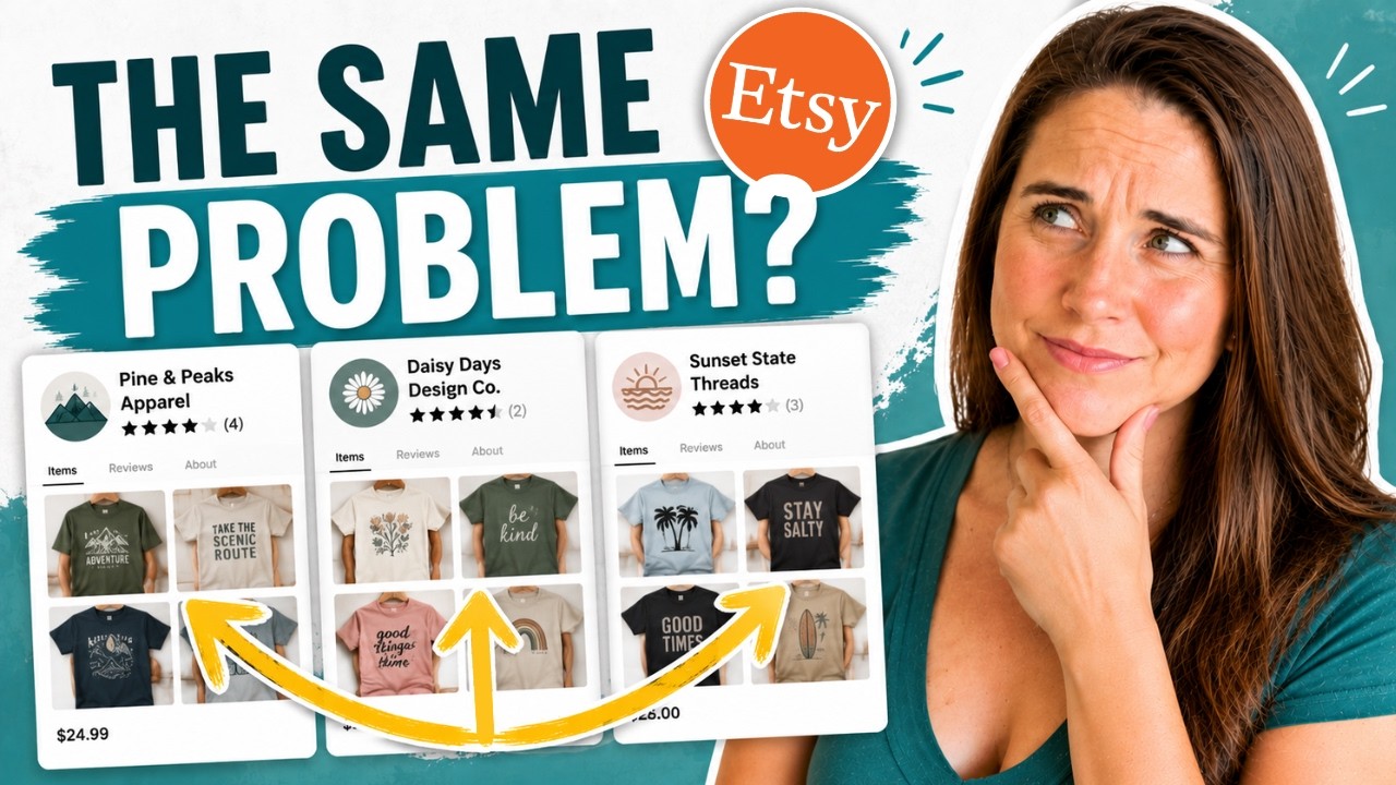 Я проверила 3 ​​магазина на Etsy... и обнаружила одну и ту же проблему.
