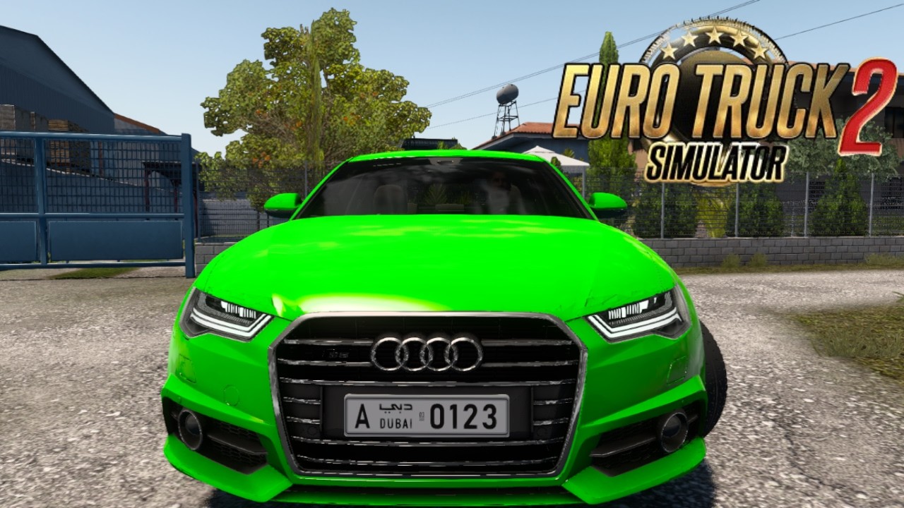 ETS2 Car Mod – Smooth Drive in a 2015 Audi A6 C7