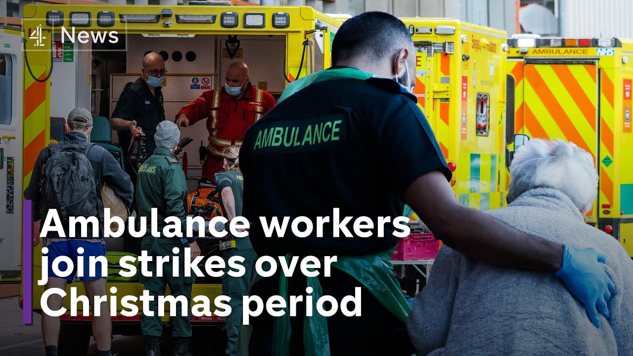 Christmas strikes: NHS Ambulance workers to join mass walkouts