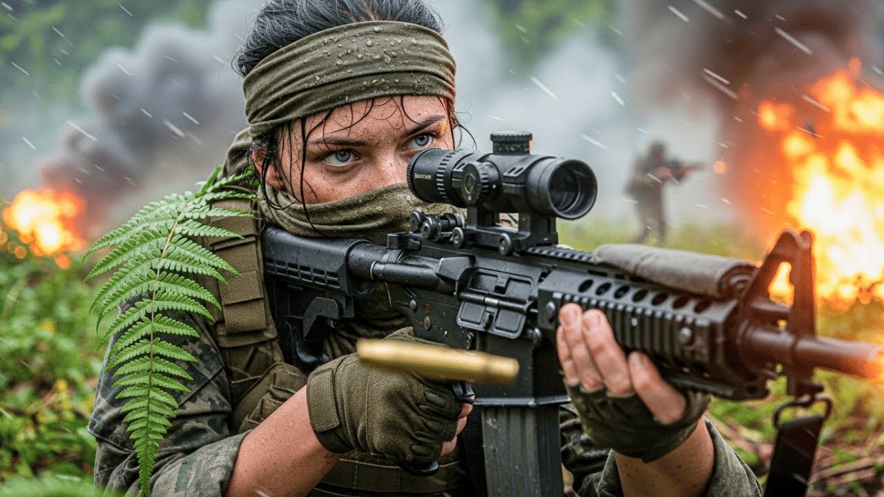 "Help Us!" SEALs Cried — Then She Appeared From Nowhere and Dropped 25 Enemies with Her Sniper Rifle