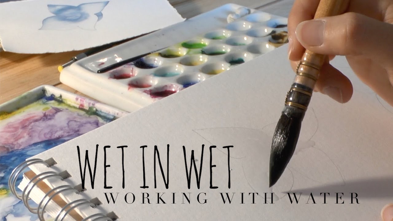 Controlling the Water ~ How to Use Watercolor with Scarlett Damen