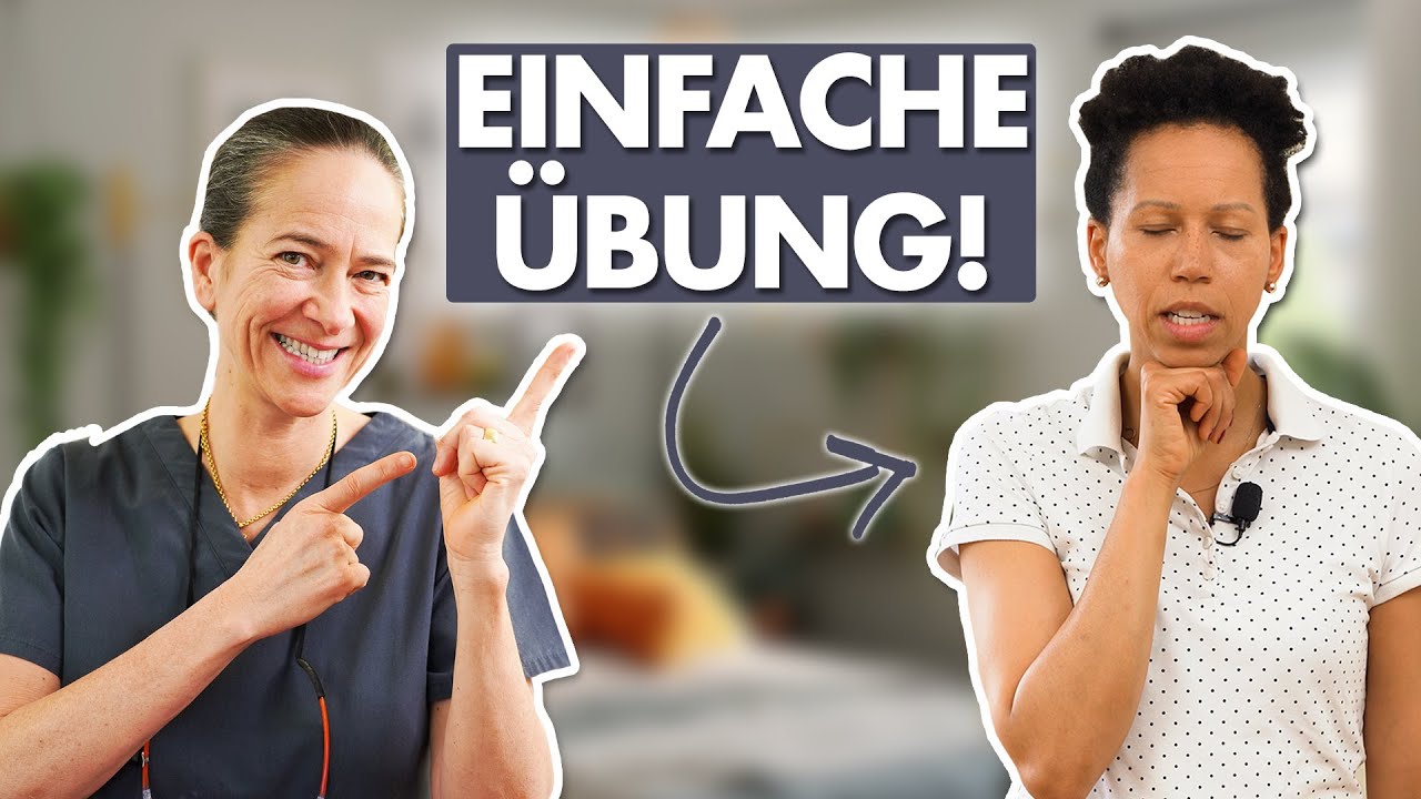 Mit nur EINER Übung Zähneknirschen loswerden!